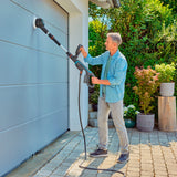 Gardena aquabrush universal set - accu terrasreiniger - multireiniger - 18v