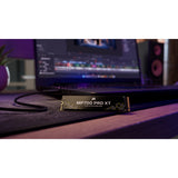 Corsair mp700 pro xt 2 tb ssd (zwart, pcie gen5 x4 nvme 2.0, m.2 2280, 3d tlc nand)