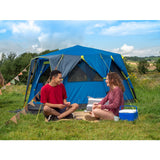 Coleman octago tent - tent 3 persoons - festival tent - blauw lime