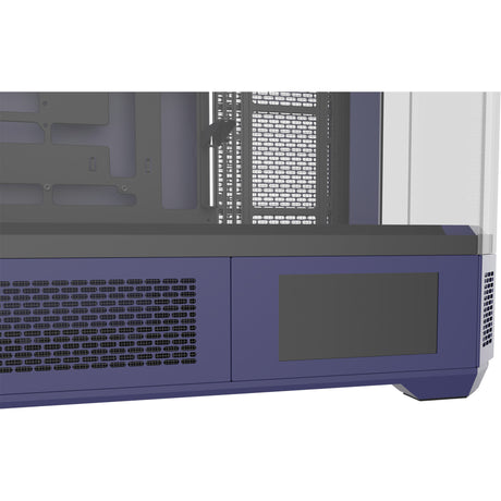 Thermaltake view 600 tg future dusk big tower behuizing (paars zwart | 2x usb-a | 1x usb-c | tempered glass)