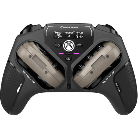 Turtle beach stealth pivot draadloze slimme controller (zwart, 2,4 ghz bluetooth usb, pc, xbox, android)