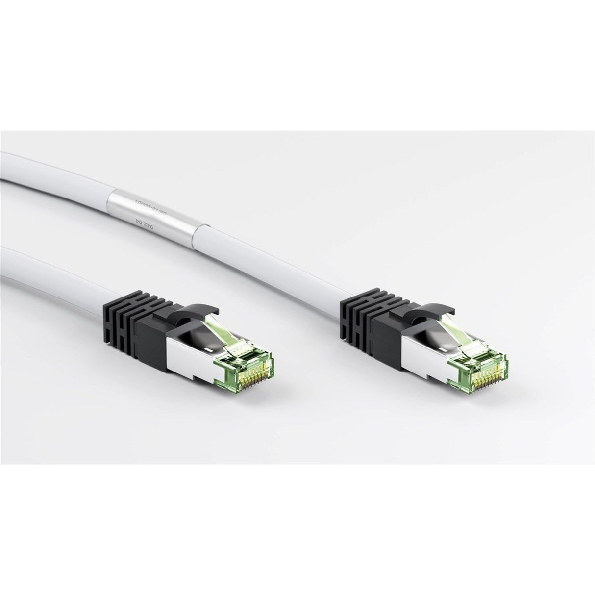 Goobay cat.8.1 netwerkkabel (wit, 0,5 meter, s ftp (pimf), rj-45)