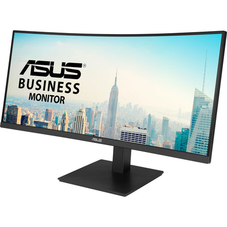 Asus va34vcpsr 34 curved ultrawide monitor (zwart, 1x displayport, 1x hdmi, 1x usb-c, 3x usb-a, 1x rj-45)