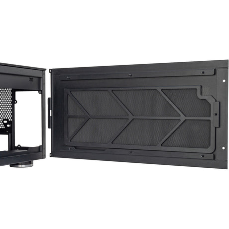 Silverstone crown 04 htpc behuizing (donkergrijs | 4x usb-a | 1x usb-c)