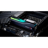 G.skill 64 gb ddr5-6000 kit werkgeheugen (zwart, f5-6000j3636f32gx2-tz5rk, trident z5 rgb, xmp)