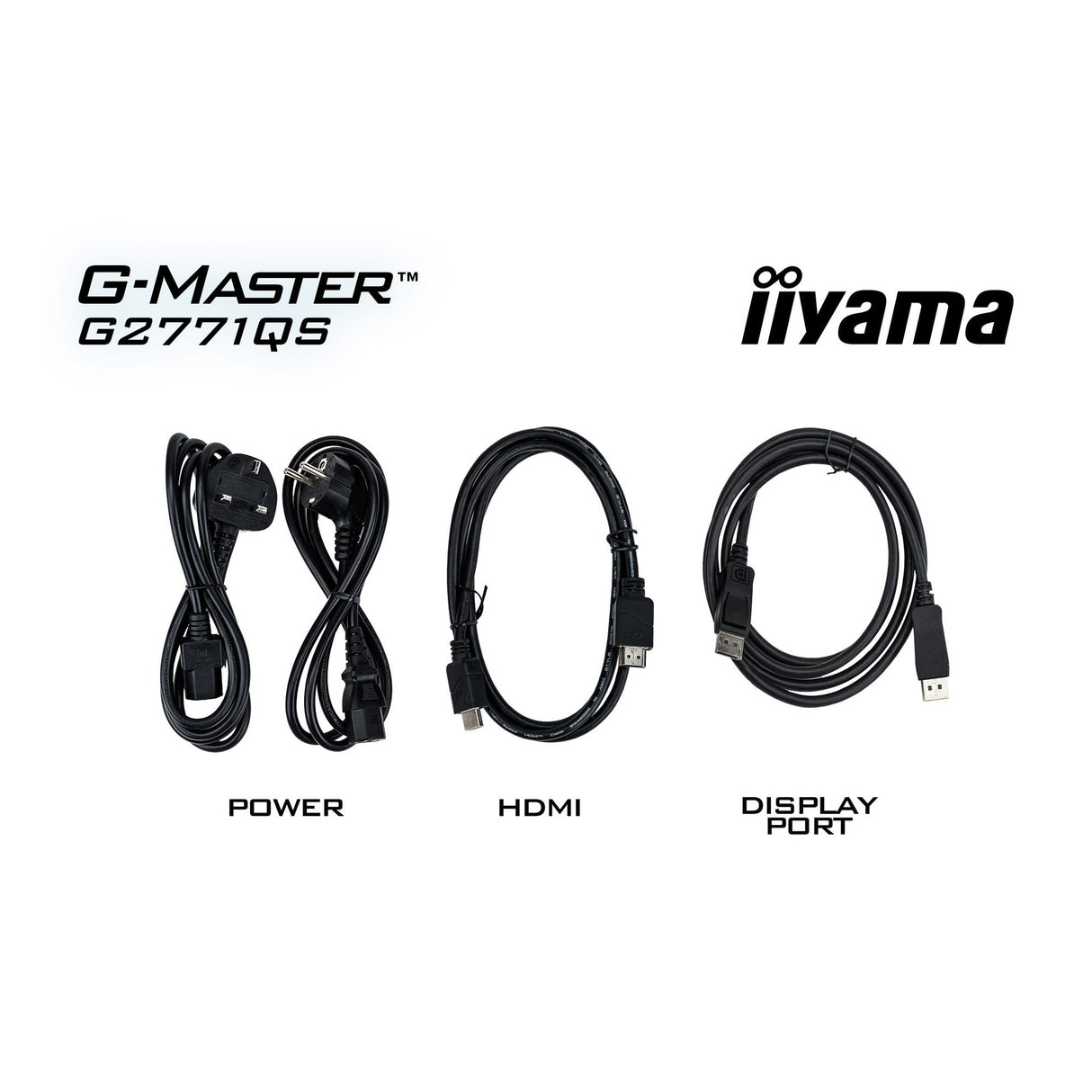 Iiyama g-master red eagle g2771qs-b1 27 gaming monitor (zwart, 2x hdmi, displayport, 200 hz)