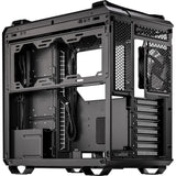 Asus tuf gaming gt502 plus midi tower behuizing (zwart | 2x usb-a | 1x usb-c | tempered glass)