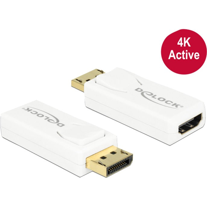 Delock displayport naar hdmi adapter (wit)