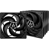 Arctic p14 value pack case fans (zwart, 5 stuks, 140 x 140 x 27 mm)