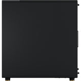 Fractal design north midi tower behuizing (zwart houtkleur | 2x usb-a | 1x usb-c)