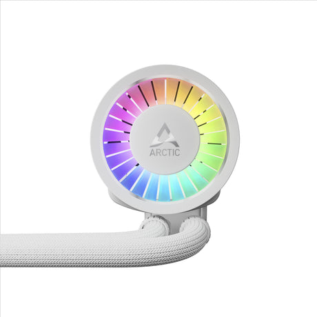 Arctic liquid freezer iii pro 240 a-rgb waterkoeling (wit, 4-pins pwn fan-connector)