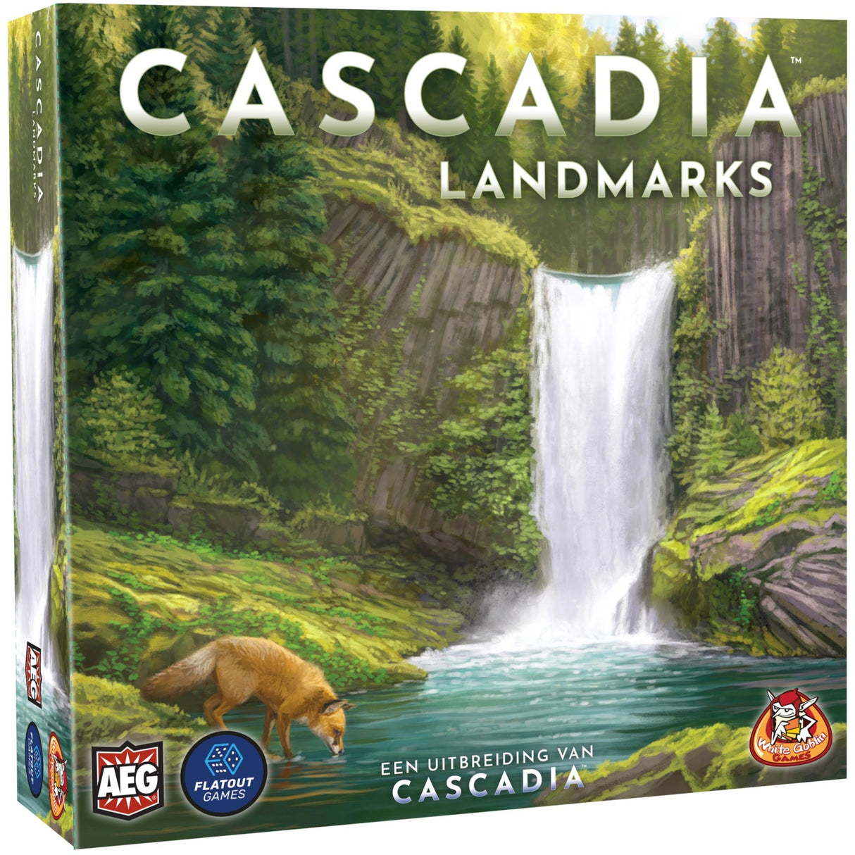 White goblin games cascadia: landmarks bordspel (uitbreiding, nederlands, 1 - 6 spelers, 30 minuten, vanaf 10 jaar)