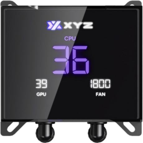 Xyz pc gear hydrotemp aio 360 waterkoeling (zwart, argb, pwm)