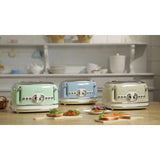Ariete vintage broodrooster 0156 04 (lichtgroen)