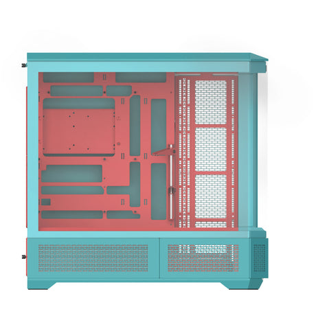 Thermaltake view 600 tg mint strawberry big tower behuizing (mint bes | 2x usb-a | 1x usb-c | tempered glass)