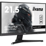 Iiyama g-master black hawk g2245hsu-b2 22 gaming monitor (zwart, hdmi, displayport, 2x usb-a, usb-b)