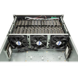 Inter-tech 4f28 mining-rack, server behuizing (zwart | 2x usb-a)