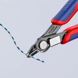 Knipex 7841125 super-knips precisie zijsnijtang - elektronica - 125mm