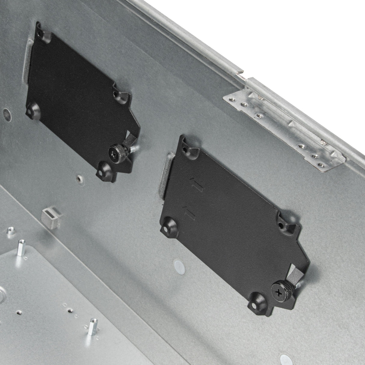Silverstone rm51 rack behuizing (zwart | 5u | 2x usb-a | 1x usb-c)