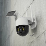 Foscam b4, 100% draadloze 2k 4mp pan tilt batterijcamera (wit)