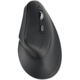 Kensington pro fit ergo my630 eq rechargeable mouse (zwart, 1000 - 2400 dpi, bluetooth, 2.4 ghz)