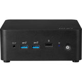 Msi cubi nuc 13mqg-062eu pc-systeem (zwart | core i5-1345u | intel graphics | 16 gb | 512 gb ssd)