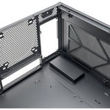 Silverstone crown 04 htpc behuizing (donkergrijs | 4x usb-a | 1x usb-c)