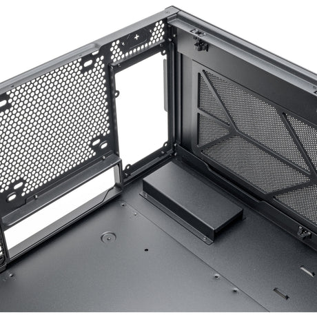 Silverstone crown 04 htpc behuizing (donkergrijs | 4x usb-a | 1x usb-c)