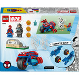 Lego marvel - spidey op zijn motor vs. rhino constructiespeelgoed (11206)