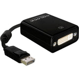 Delock displayport naar dvi-i adapter (zwart, 0,12 meter, passief)