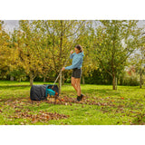 Gardena tuinafvalzak pop-up rechthoekig, maat m (zwart turquoise, tot 130 liter)