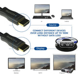 Act connectivity hdmi premium 4k active optical cable v2.0 hdmi-a male - hdmi-a male, 10 meter kabel (zwart)