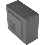 Aerocool cs-108 mini tower behuizing (zwart | 2x usb-a)
