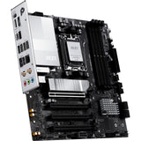 Msi pro b850m-p wifi socket am5 moederbord (zwart zilver, raid, 5gb-lan, wi-fi 7, bt, sound, µatx)