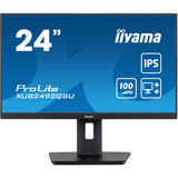 Iiyama prolite xub2492qsu-b1 23.8 monitor (zwart (mat), hdmi, displayport, 3x usb-a, usb-c)