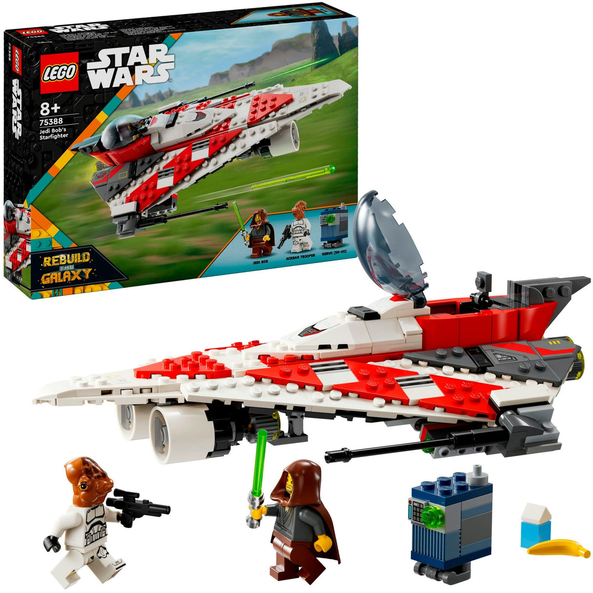 Lego star wars - jedi bobs starfighter constructiespeelgoed (75388)