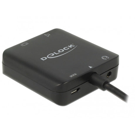 Delock hdmi audio extractor compact adapter (zwart, 0,3 meter, 4k 60hz)