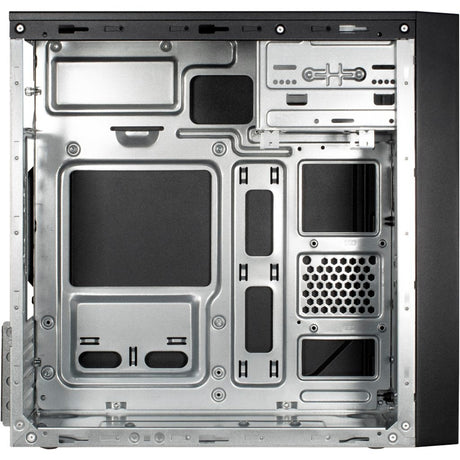 Inter-tech it-6505 reto mini tower behuizing (zwart | 2x usb-a)