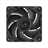 Arctic p12 pro pst case fans (zwart, 5 stuks, 120 x 120 x 25 mm, pwm)