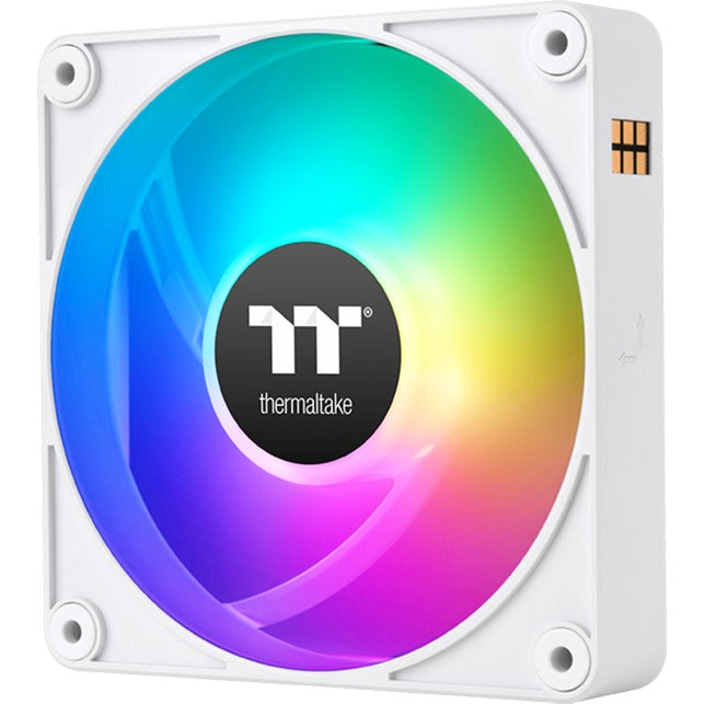 Thermaltake ct120 ex reverse argb sync pc cooling fan snow (3-fan pack) case fans (wit, 3 stuks, 120 x 120 x 25 mm, pwm)
