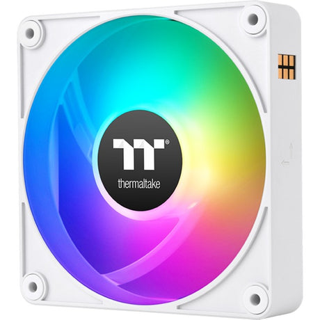 Thermaltake ct120 ex reverse argb sync pc cooling fan snow (3-fan pack) case fans (wit, 3 stuks, 120 x 120 x 25 mm, pwm)