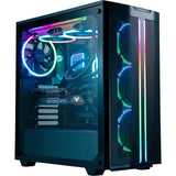 Be quiet! light wings pwm rgb case fans (zwart, 3 stuks, 140 x 140 x 25 mm)