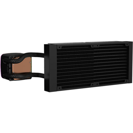 Xyz pc gear aquapulse aio 240 waterkoeling (zwart, argb, pwm)