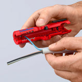 Knipex 16 85 125 sb kabelstripper geschikt voor: ronde kabel, kabel voor vochtige ruimte 8 tot 13 mm 0.2 tot 4.0 mm²