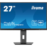 Iiyama prolite xub2797qsn-b2 27 monitor (zwart, hdmi, displayport, 4x usb-a, usb-c, rj-45)