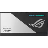 Asus rog loki sfx-l platinum modulaire 750 watt voeding (zwart, 1x 12v-2x6, 3x pcie)