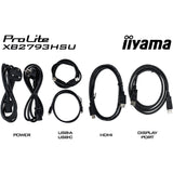 Iiyama prolite x4373uhsu-b2 42.5 4k uhd monitor (zwart (mat), hdmi, displayport, usb-c)