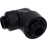 Alphacool eiszapfen 16 10mm compression fitting verbinding (zwart, draaibaar aan schroefdraadzijde)