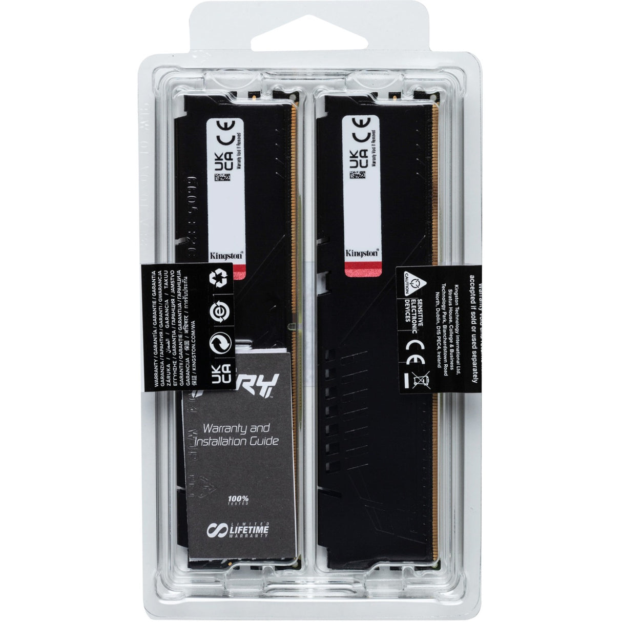 Kingston fury beast 32 gb ddr5-5600 (2x 16 gb) werkgeheugen (zwart, kf556c40bbk2-32, xmp 3.0)