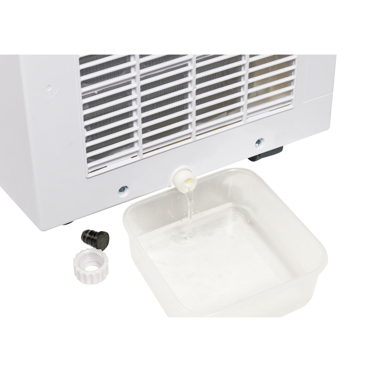 Bestron aac9000 mobiele airconditioner (wit, koelvermogen 2,6 kw | met cfc-vrij koelmiddel | 9000 btu h)